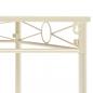 Preview: Beistelltisch Vintage-Stil Metall 87x34x73 cm Gold 