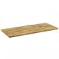 Preview: Tischplatte Eichenholz Massiv Rechteckig 44 mm 100 x 60 cm