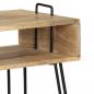 Preview: Konsolentisch Mangoholz Massiv 115 x 35 x 76 cm