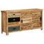 Preview: ARDEBO.de - Sideboard Massivholz Mango 160x40x80 cm