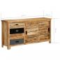 Preview: Sideboard Massivholz Mango 160x40x80 cm