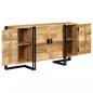 Preview: Sideboard Massivholz Mango 150x40x80 cm