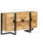 Preview: Sideboard Massivholz Mango 150x40x80 cm