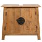 Preview: Badezimmer-Unterschrank Massivholz Kiefer 70x32x63 cm  