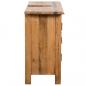 Preview: Badezimmer-Unterschrank Massivholz Kiefer 70x32x63 cm  