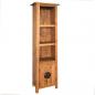 Preview: ARDEBO.de - Bad-Hochschrank Massivholz Kiefer 48x32x170 cm