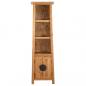 Preview: Bad-Hochschrank Massivholz Kiefer 48x32x170 cm