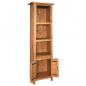 Preview: Bad-Hochschrank Massivholz Kiefer 48x32x170 cm