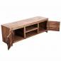 Preview: TV-Schrank Massivholz Akazie 120x35x40 cm