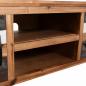 Preview: TV-Schrank Massivholz Akazie 120x35x40 cm