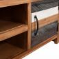 Preview: TV-Schrank Massivholz Akazie 120x35x40 cm