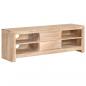 Preview: TV-Schrank Akazienholz Massiv 120 x 30 x 40 cm Hellbraun