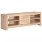 Preview: TV-Schrank Akazienholz Massiv 120 x 30 x 40 cm Hellbraun