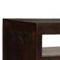 Preview: TV-Schrank Massivholz Akazie 90x30x55 cm Dunkelbraun