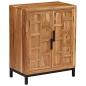 Preview: Sideboard Massivholz Akazie 60x35x76 cm Braun