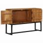 Preview: Sideboard Braun 110x30x70 cm Massivholz Akazie