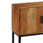 Preview: Sideboard Braun 110x30x70 cm Massivholz Akazie