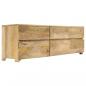 Preview: ARDEBO.de - TV-Schrank Massivholz Mango 110x30x40 cm