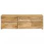 Preview: TV-Schrank Massivholz Mango 110x30x40 cm