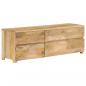 Preview: TV-Schrank Massivholz Mango 110x30x40 cm