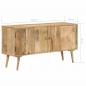 Preview: Sideboard Mango Massivholz 110x30x60 cm