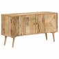 Preview: Sideboard Mango Massivholz 110x30x60 cm