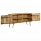 Preview: Sideboard Mango Massivholz 110x30x60 cm