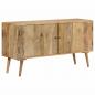 Preview: Sideboard Mango Massivholz 110x30x60 cm