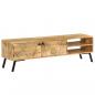 Preview: TV-Schrank Massivholz Mango 140x30x40 cm