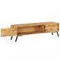 Preview: TV-Schrank Massivholz Mango 140x30x40 cm