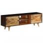 Preview: ARDEBO.de - TV-Schrank Massivholz Mango 140x30x45 cm