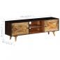 Preview: TV-Schrank Massivholz Mango 140x30x45 cm