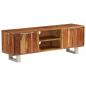 Preview: TV-Schrank Massivholz Palisander Honigbraun 118x30x40 cm