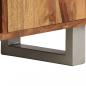 Preview: TV-Schrank Massivholz Palisander Honigbraun 118x30x40 cm