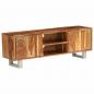 Preview: TV-Schrank Massivholz Palisander Honigbraun 118x30x40 cm