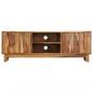 Preview: TV-Schrank Massivholz Palisander 118x30x40 cm