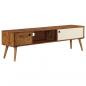 Preview: ARDEBO.de - TV-Schrank 140x30x40 cm Massivholz Palisander