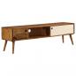 Preview: TV-Schrank 140x30x40 cm Massivholz Palisander