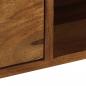 Preview: TV-Schrank 140x30x40 cm Massivholz Palisander