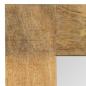 Preview: Spiegel Mangoholz Massiv 50 x 50 cm