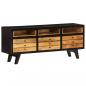 Preview: ARDEBO.de - TV-Schrank Massivholz Mango 120x30x50 cm