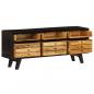 Preview: TV-Schrank Massivholz Mango 120x30x50 cm