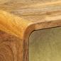 Preview: Sideboard Mangoholz Massiv 90 x 30 x 77 cm