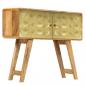 Preview: Sideboard Mangoholz Massiv 90 x 30 x 77 cm