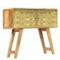 Preview: Sideboard Mangoholz Massiv 90 x 30 x 77 cm