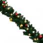 Preview: Weihnachtsgirlande mit Kugeln und LED-Leuchten 5 m