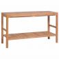 Preview: Waschtischunterschrank Massivholz Teak 132x45x75 cm