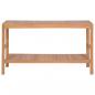 Preview: Waschtischunterschrank Massivholz Teak 132x45x75 cm