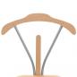 Preview: Suit Stand 45 x 35 x 107 cm Naturell