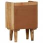 Preview: Nachttisch Mangoholz Massiv 40 x 30 x 59,5 cm 